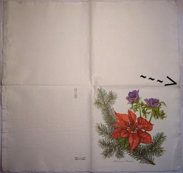 095 Christmas Flowers - 3-ply (95)
